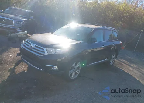 2011 Toyota Highlander Limited V6 z USA, uszkodzony, nr VIN 5TDDK3EH2BS070983